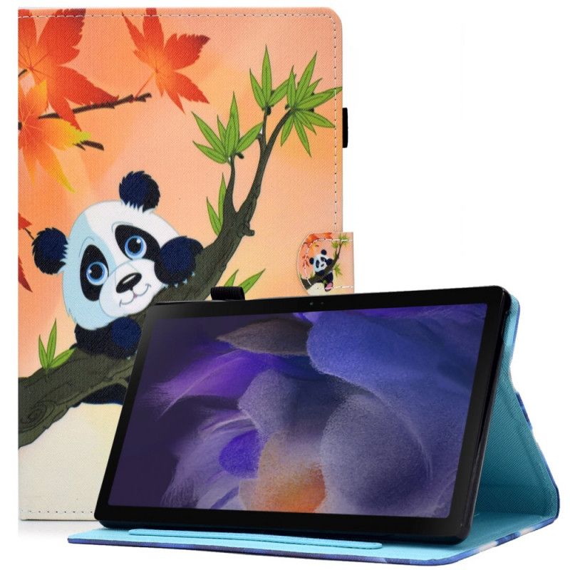 Folio-hoesje Samsung Galaxy Tab A8 (2021) Schattige Panda