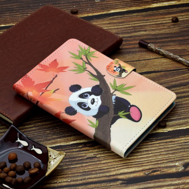 Folio-hoesje Samsung Galaxy Tab A8 (2021) Schattige Panda