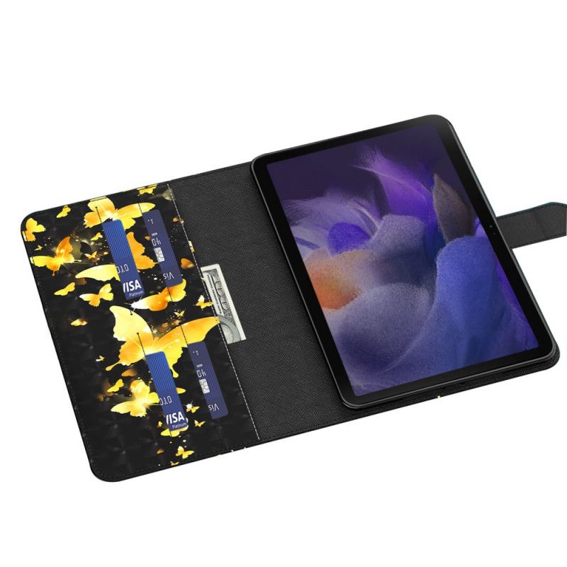 Folio-hoesje Samsung Galaxy Tab A8 (2021) Vlinders