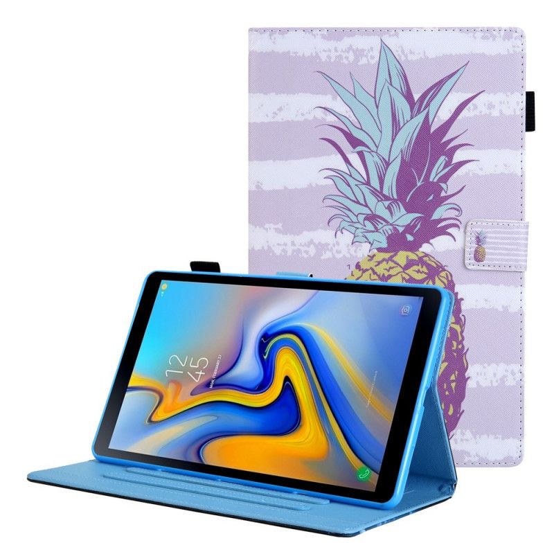 Folio-hoesje Samsung Galaxy Tab A8 Telefoonhoesje (2021) Ananas Ontwerp