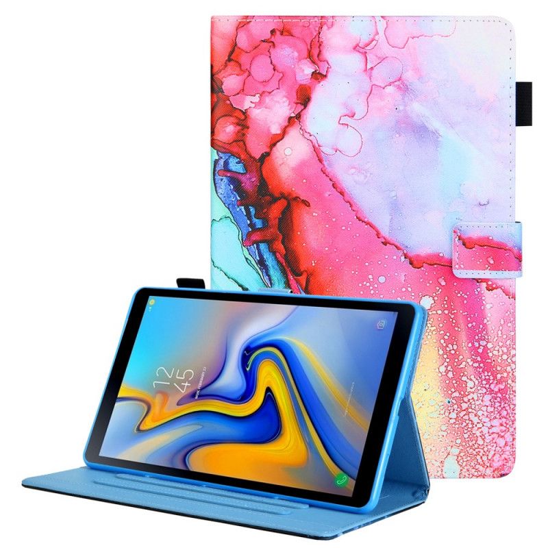 Folio-hoesje Samsung Galaxy Tab A8 Telefoonhoesje (2021) Marmeren Stijl