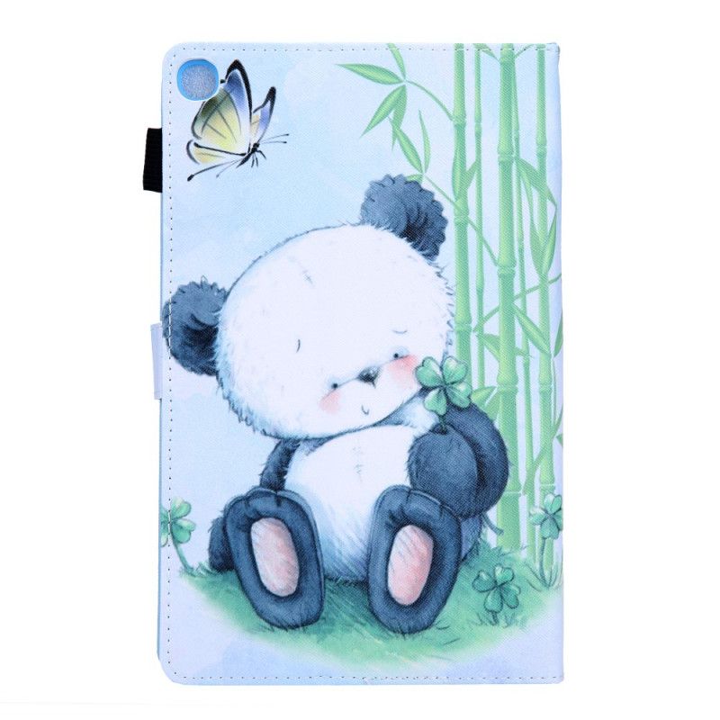 Folio-hoesje Samsung Galaxy Tab A8 Telefoonhoesje (2021) Panda In Natura