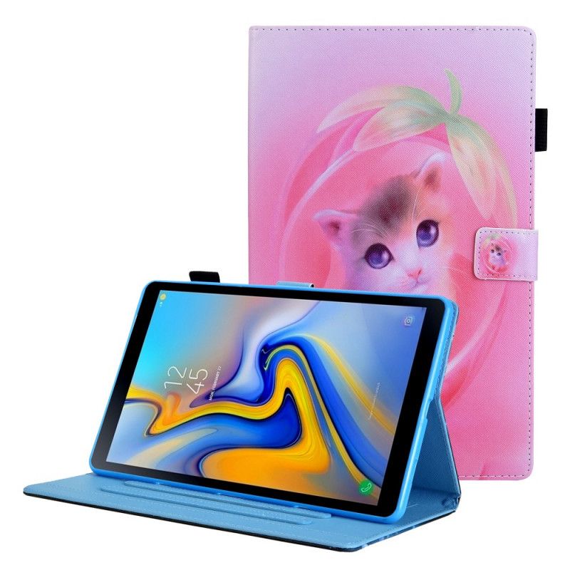 Folio-hoesje Samsung Galaxy Tab A8 Telefoonhoesje (2021) Schattige Kat