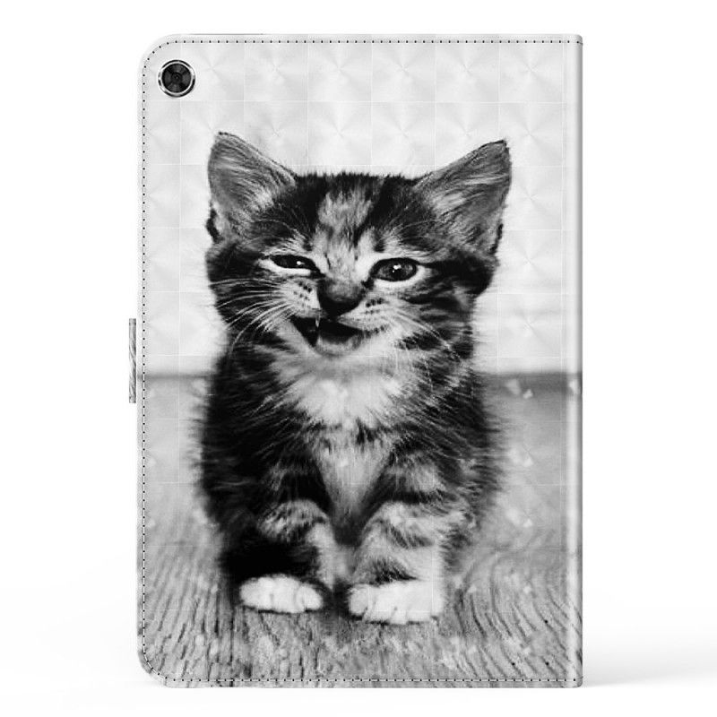 Kunstleer Hoes Samsung Galaxy Tab A8 (2021) Kitten