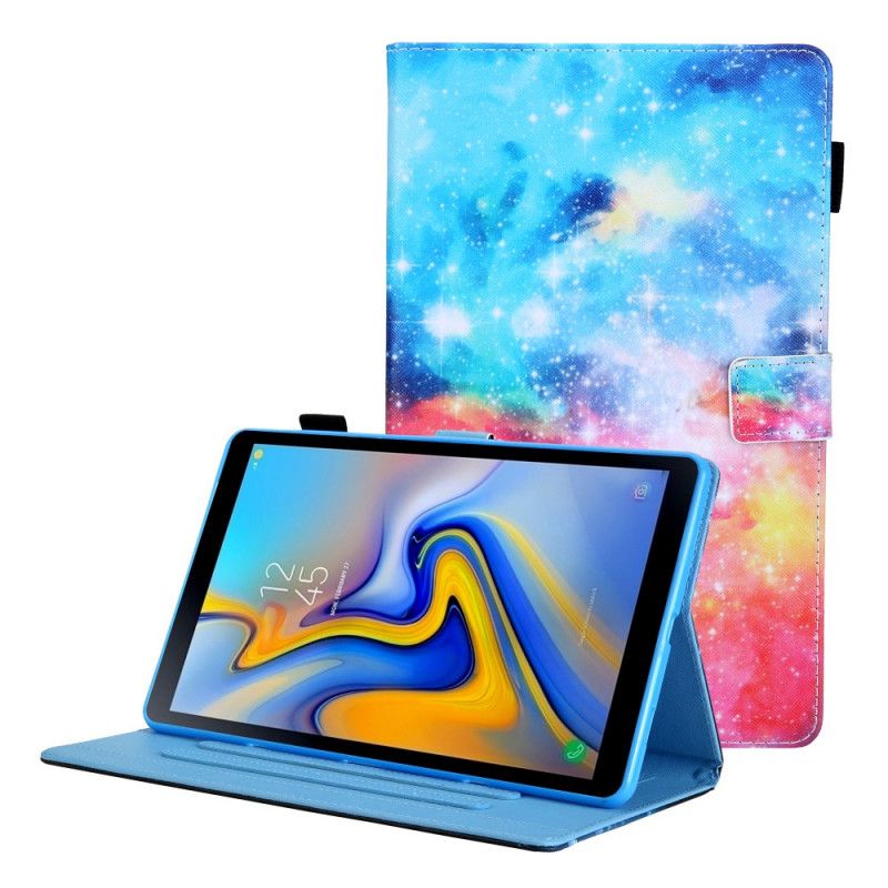 Leren Hoesje Voor Samsung Galaxy Tab A8 (2021) Spatie