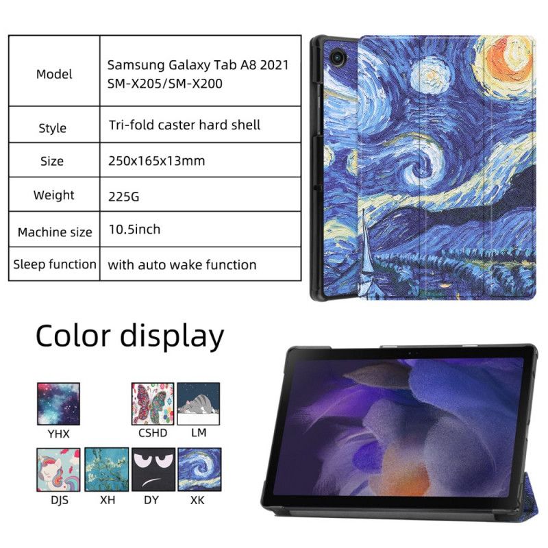 Smart Case Samsung Galaxy Tab A8 (2021) Versterkte Ruimte