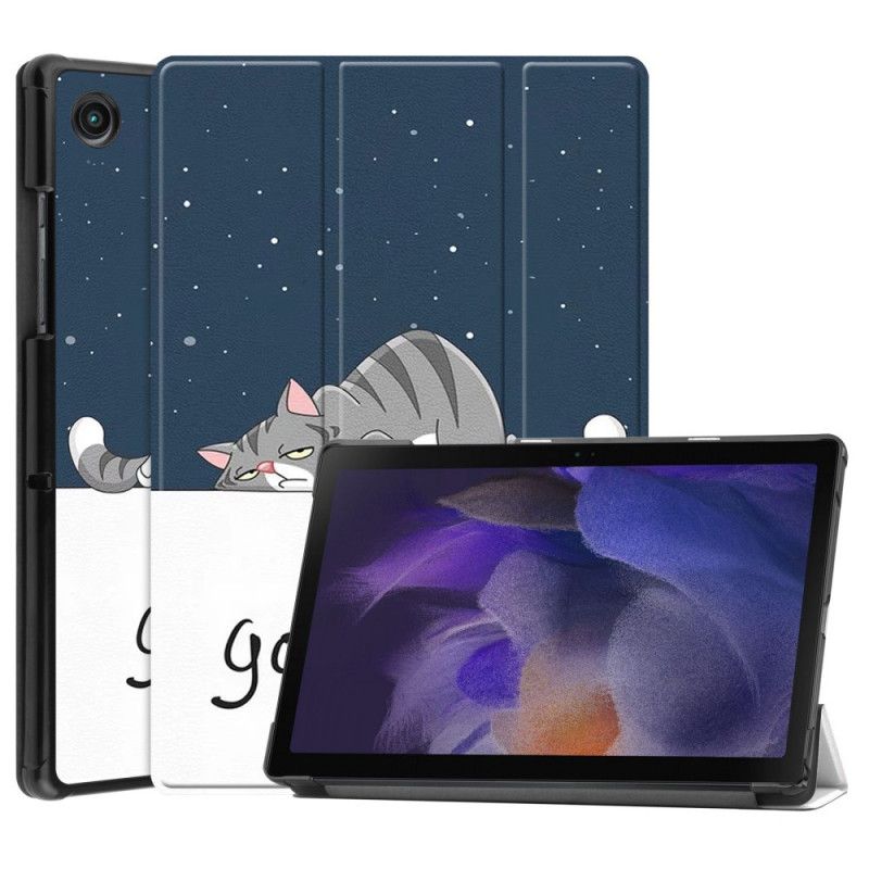 Smart Case Samsung Galaxy Tab A8 (2021) Versterkte Slaapkat