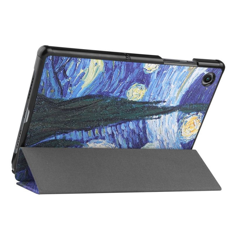 Smart Case Samsung Galaxy Tab A8 (2021) Versterkte Van Gogh