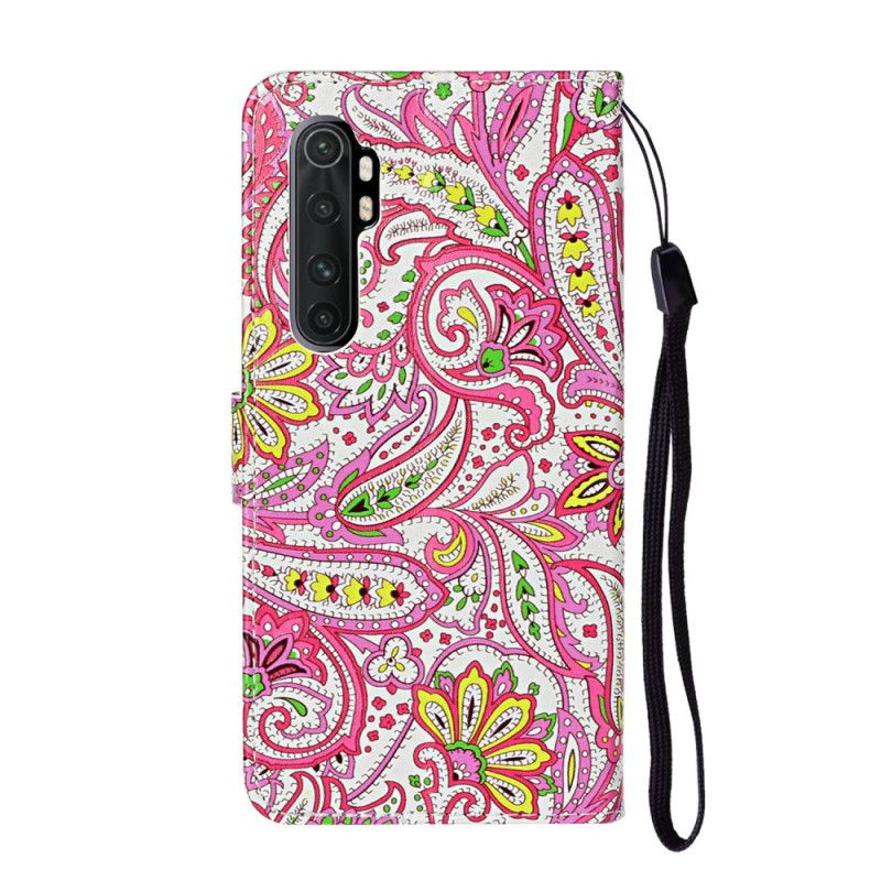 Bescherming Hoesje Xiaomi Mi Note 10 Lite Telefoonhoesje Bloemenpatronen