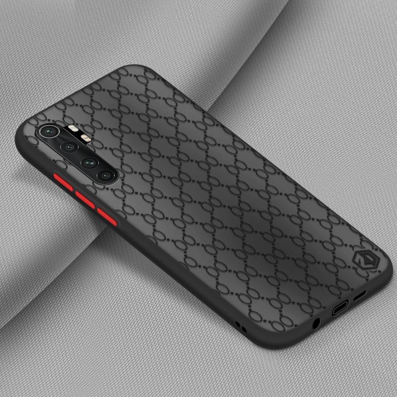 Case Hoesje Xiaomi Mi Note 10 Lite Wit Zwart Telefoonhoesje Dennen Dun Serie Ii Pinwuyo