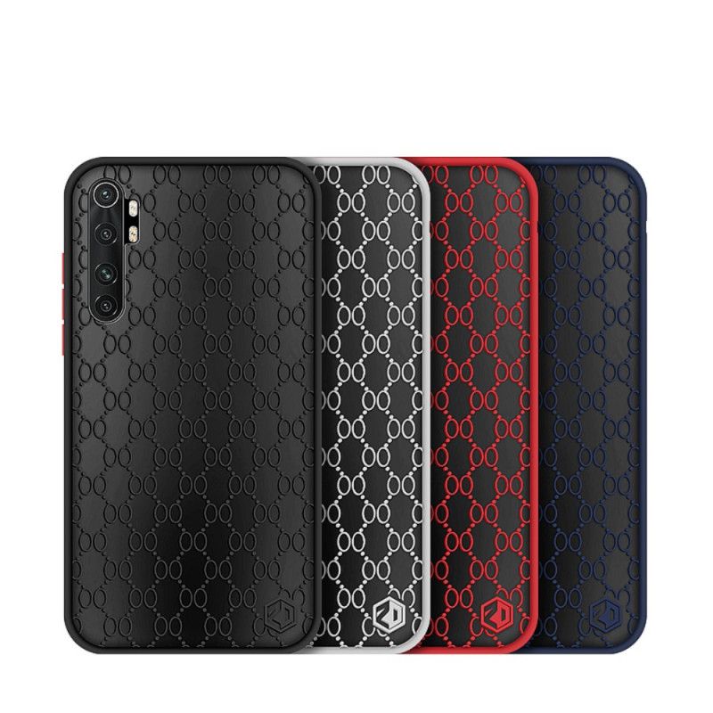 Case Hoesje Xiaomi Mi Note 10 Lite Wit Zwart Telefoonhoesje Dennen Dun Serie Ii Pinwuyo