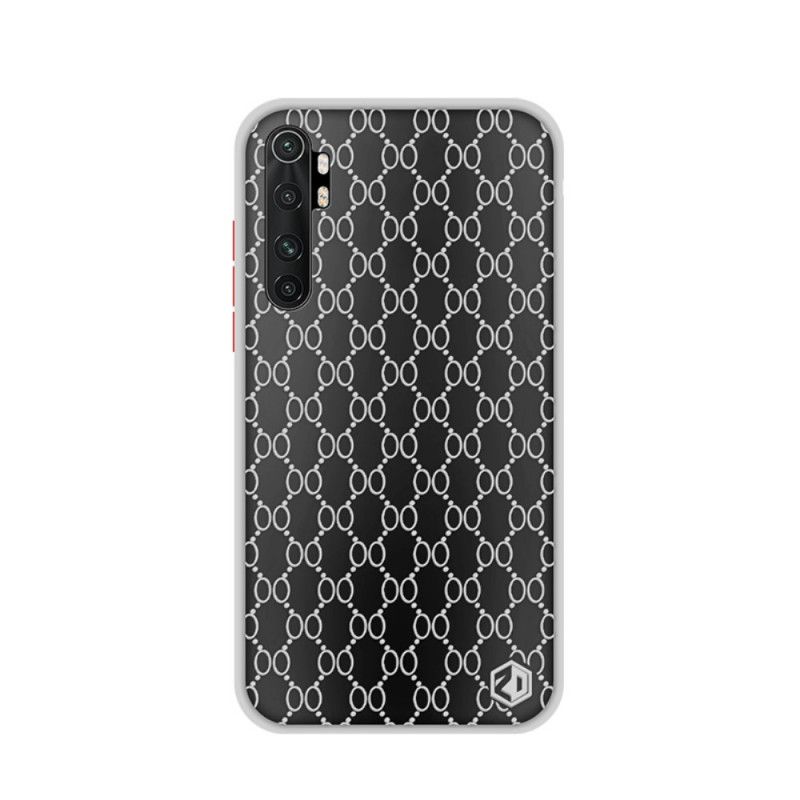 Case Hoesje Xiaomi Mi Note 10 Lite Wit Zwart Telefoonhoesje Dennen Dun Serie Ii Pinwuyo