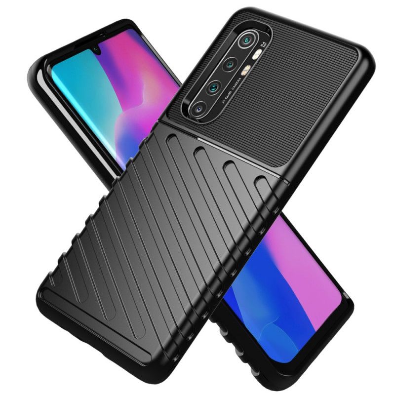 Cover Hoesje Xiaomi Mi Note 10 Lite Groen Zwart Telefoonhoesje Donderreeks