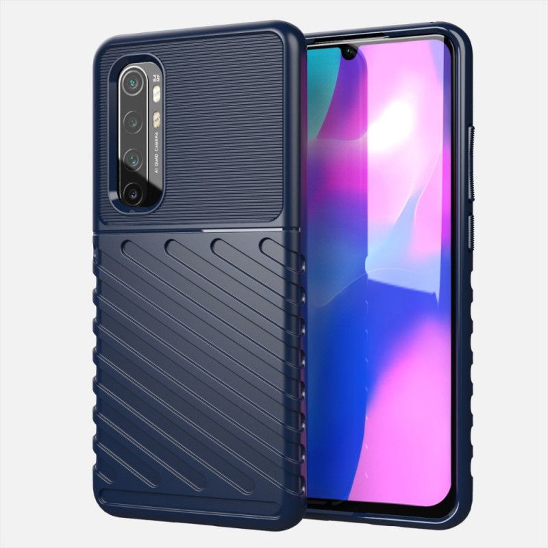 Cover Hoesje Xiaomi Mi Note 10 Lite Groen Zwart Telefoonhoesje Donderreeks