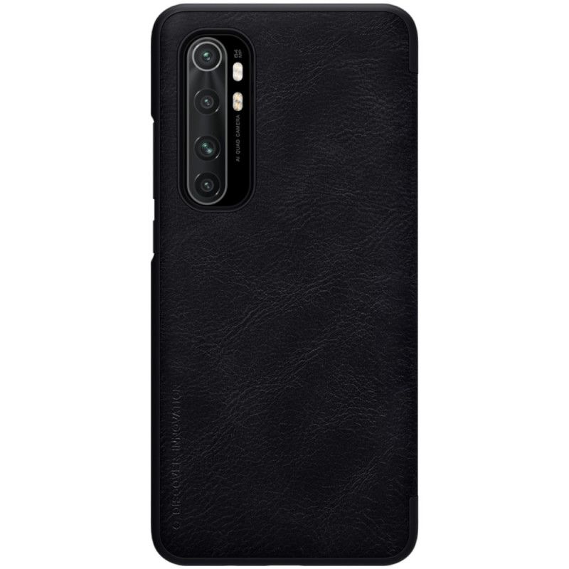 Folio-hoesje Xiaomi Mi Note 10 Lite Telefoonhoesje Qin-Reeks Nillkin