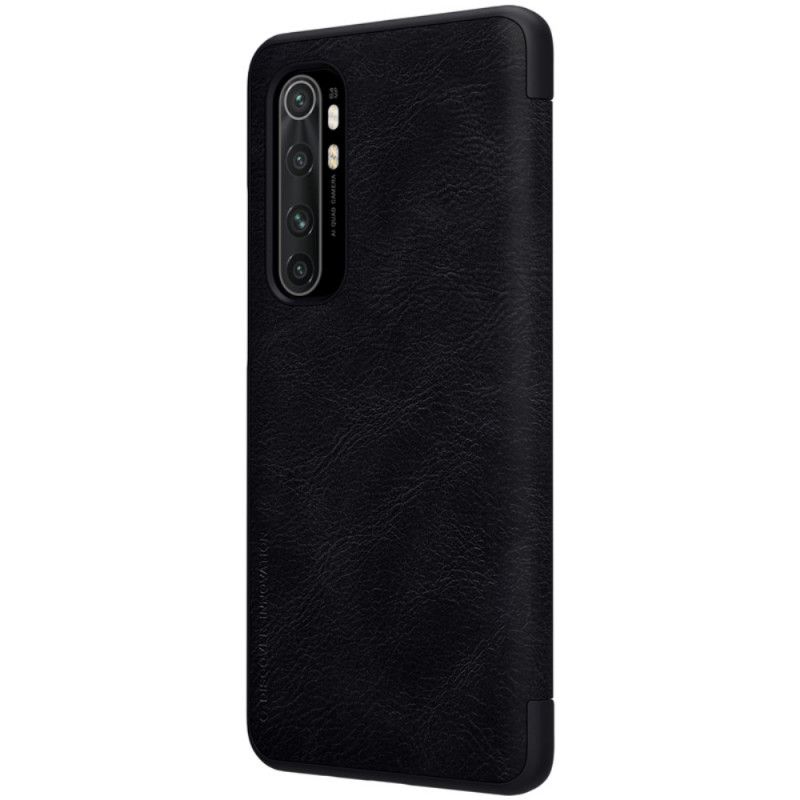 Folio-hoesje Xiaomi Mi Note 10 Lite Telefoonhoesje Qin-Reeks Nillkin