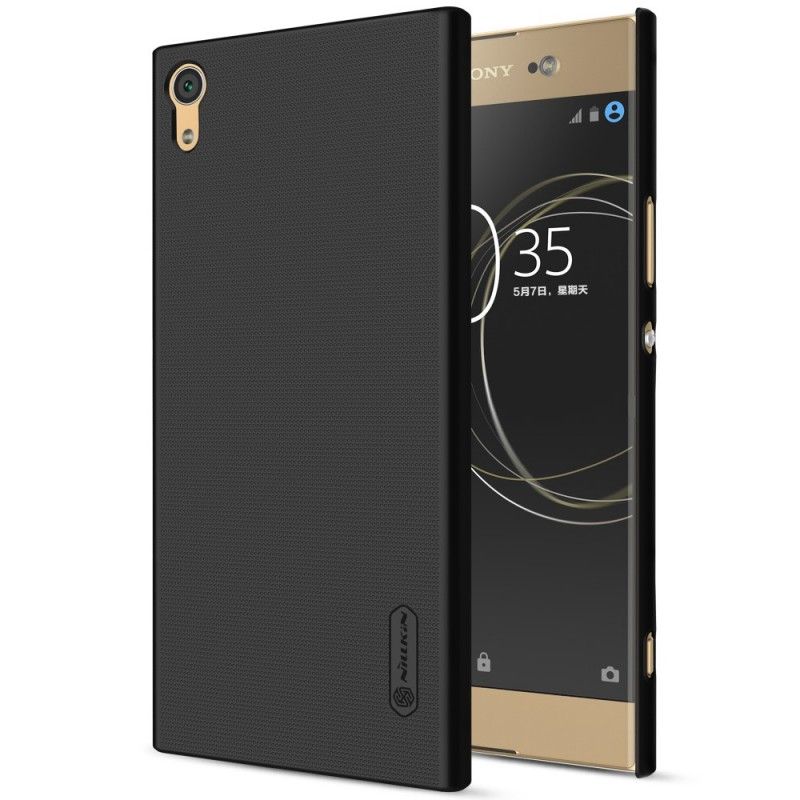 Hoesje voor Sony Xperia XA1 Ultra Rood Wit Stijve Frosted Nillkin