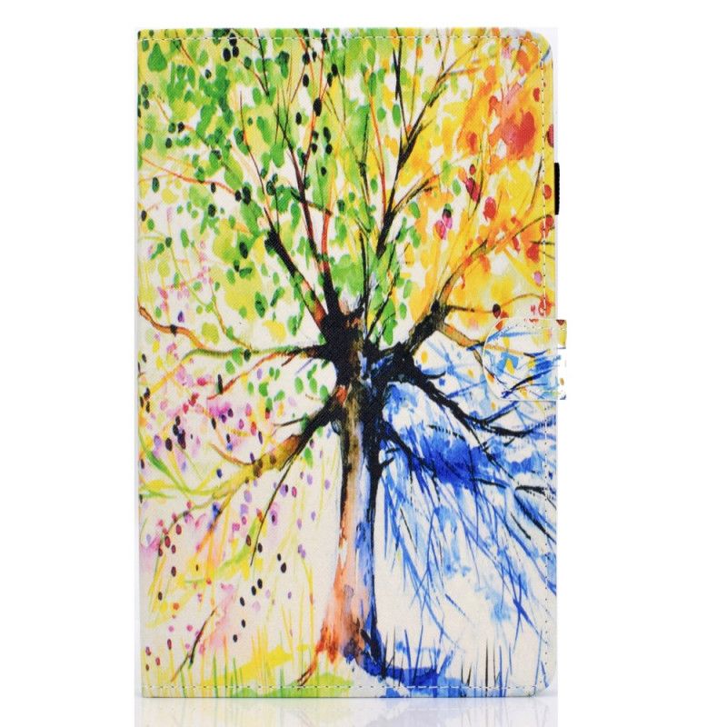 Bescherming Hoesje Samsung Galaxy Tab S6 Lite Telefoonhoesje Aquarelboom