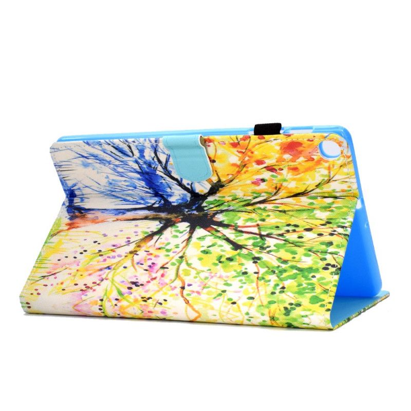 Bescherming Hoesje Samsung Galaxy Tab S6 Lite Telefoonhoesje Aquarelboom