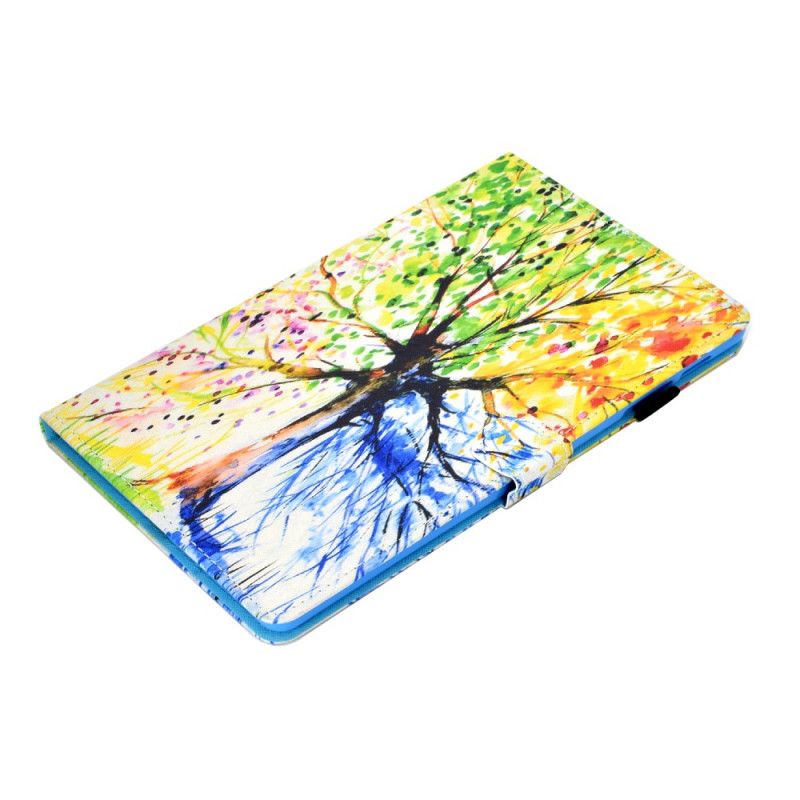 Bescherming Hoesje Samsung Galaxy Tab S6 Lite Telefoonhoesje Aquarelboom