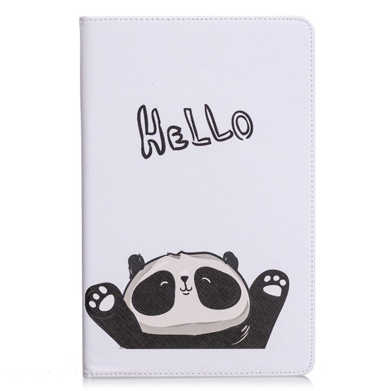 Case Samsung Galaxy Tab S6 Lite Telefoonhoesje Hallo Panda