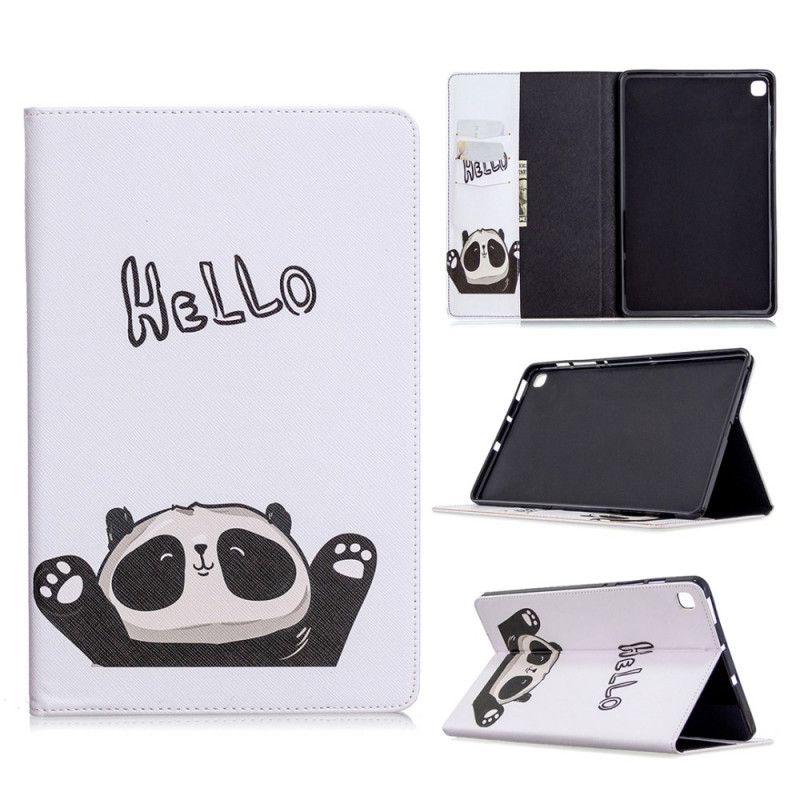 Case Samsung Galaxy Tab S6 Lite Telefoonhoesje Hallo Panda