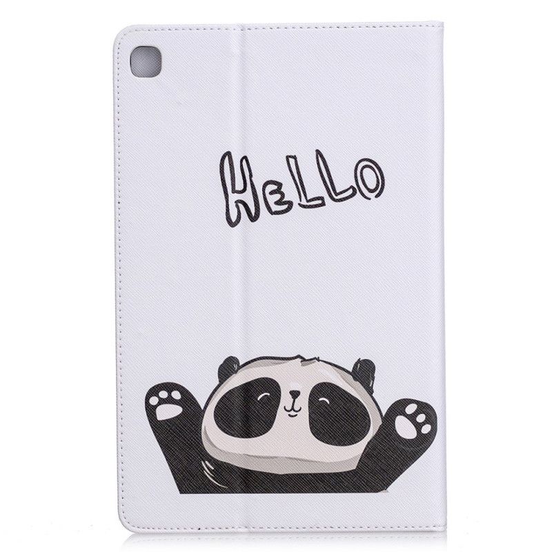 Case Samsung Galaxy Tab S6 Lite Telefoonhoesje Hallo Panda