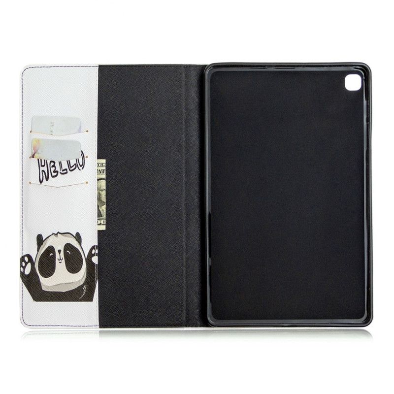 Case Samsung Galaxy Tab S6 Lite Telefoonhoesje Hallo Panda