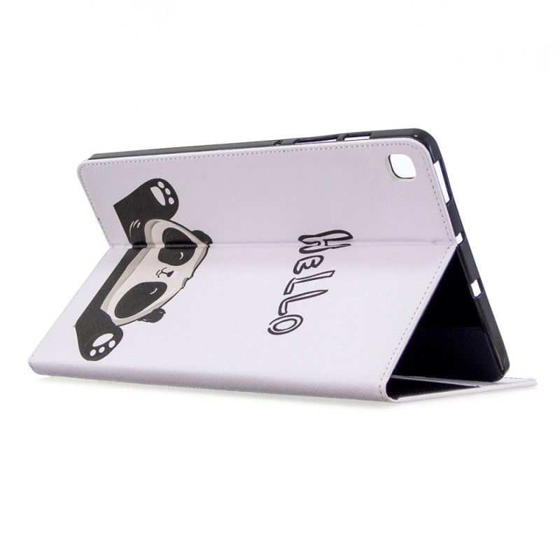 Case Samsung Galaxy Tab S6 Lite Telefoonhoesje Hallo Panda