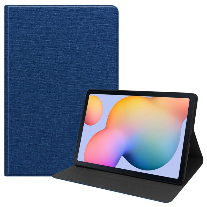 Cover Samsung Galaxy Tab S6 Lite Grijs Zwart Stof