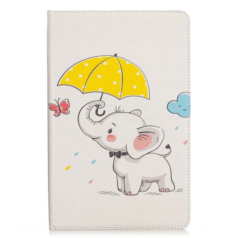 Cover Samsung Galaxy Tab S6 Lite Olifant In De Regen