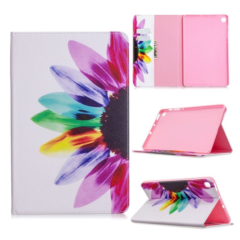 Cover Samsung Galaxy Tab S6 Lite Telefoonhoesje Aquarelbloem