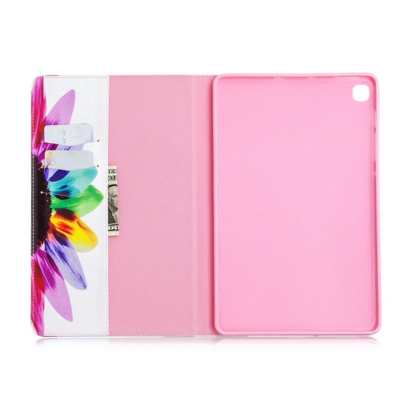 Cover Samsung Galaxy Tab S6 Lite Telefoonhoesje Aquarelbloem