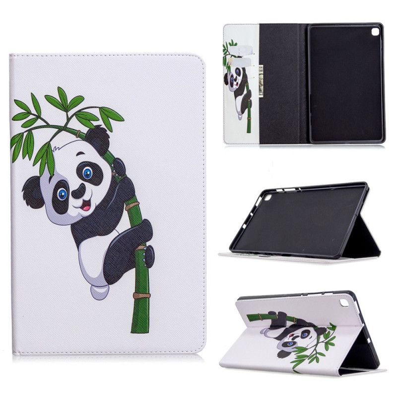 Cover voor Samsung Galaxy Tab S6 Lite Bamboe Panda