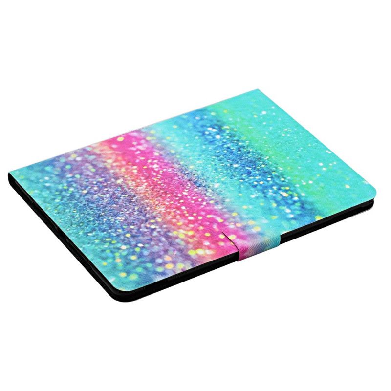 Leren Hoesje Samsung Galaxy Tab S6 Lite Glitterelement