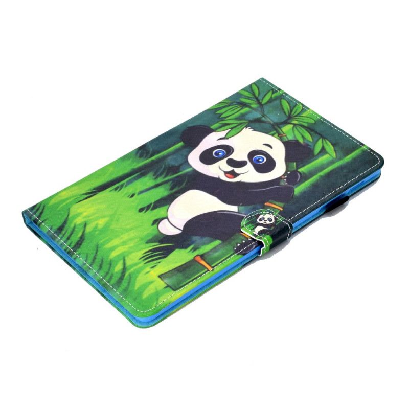 Leren Hoesje Samsung Galaxy Tab S6 Lite Panda