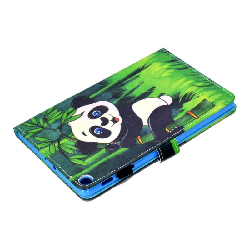 Leren Hoesje Samsung Galaxy Tab S6 Lite Panda