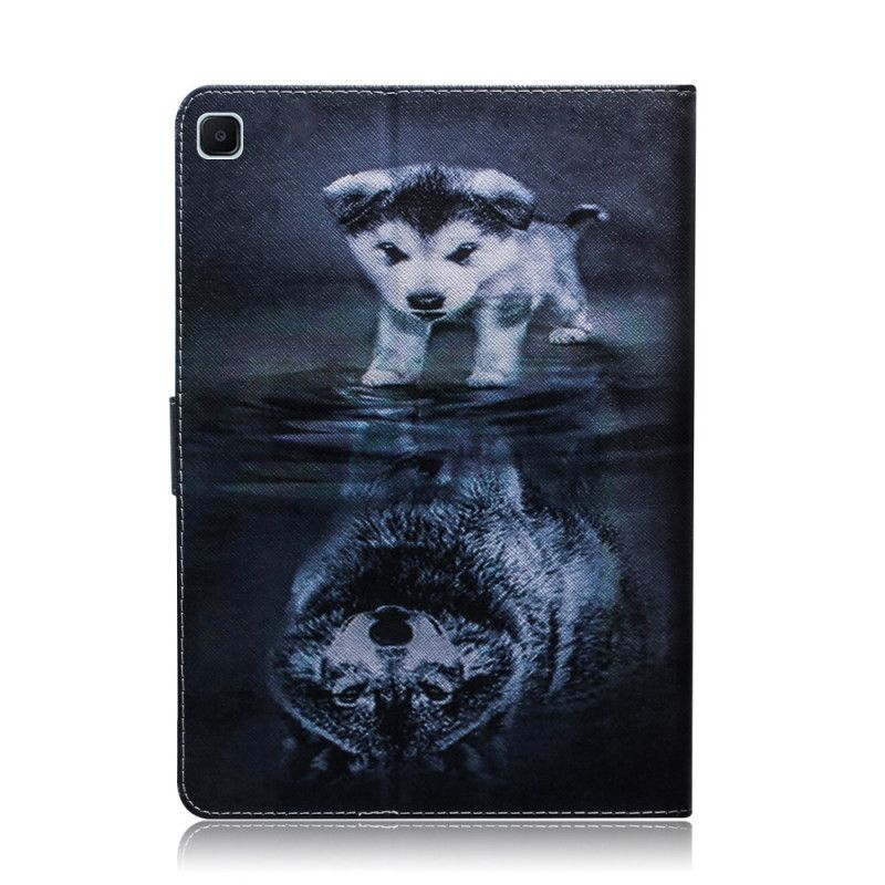 Leren Hoesje Samsung Galaxy Tab S6 Lite Puppydroom