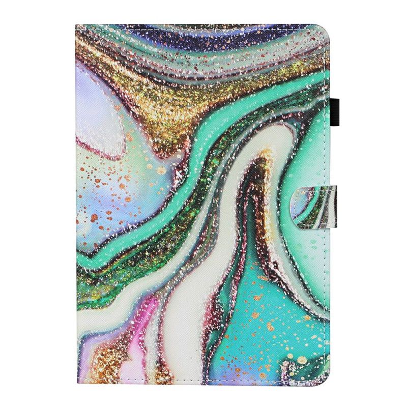 Leren Hoesje voor Samsung Galaxy Tab S6 Lite Artistiek