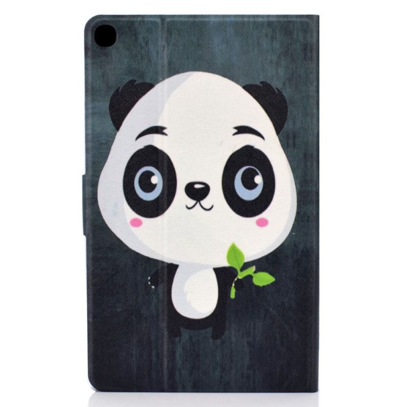 Leren Hoesje voor Samsung Galaxy Tab S6 Lite Kleine Panda