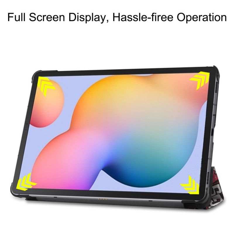 Smart Case Samsung Galaxy Tab S6 Lite Graffiti Fun