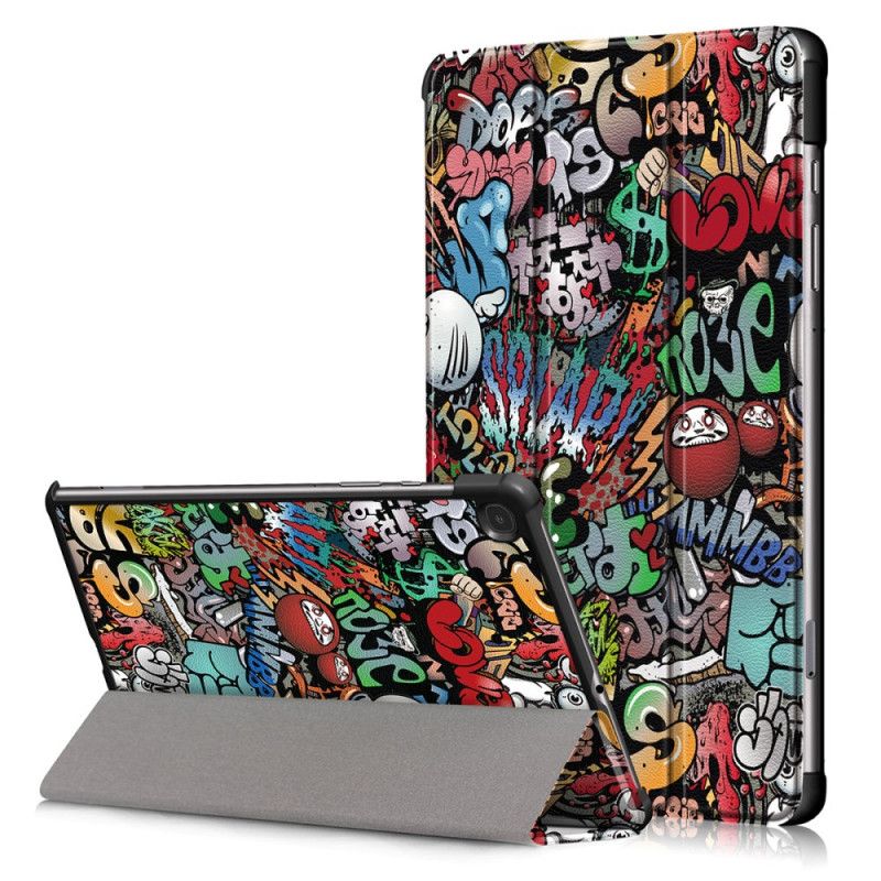 Smart Case Samsung Galaxy Tab S6 Lite Versterkte Graffiti