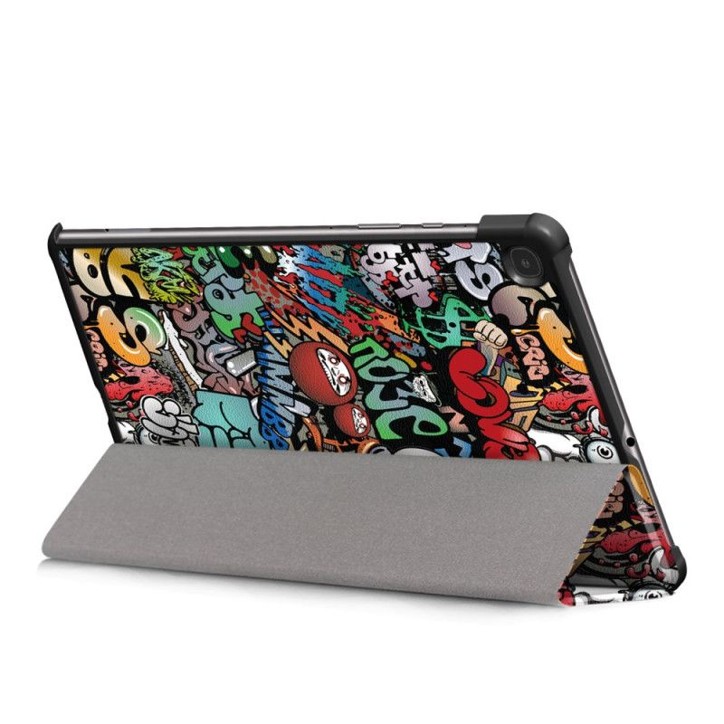 Smart Case Samsung Galaxy Tab S6 Lite Versterkte Graffiti