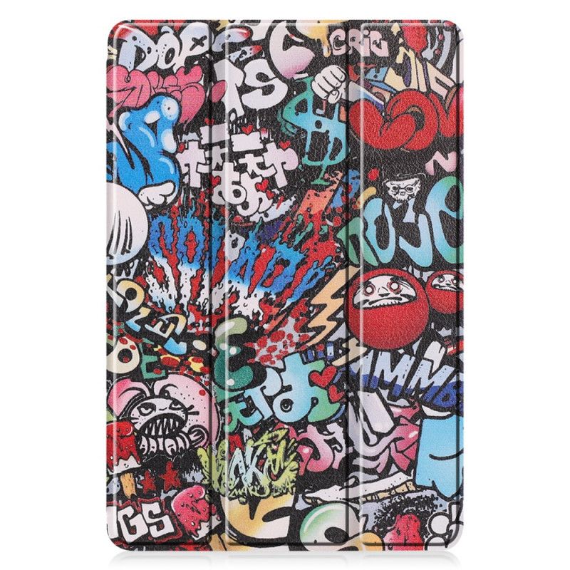 Smartcase Samsung Galaxy Tab S6 Lite Graffiti Potloodhouder