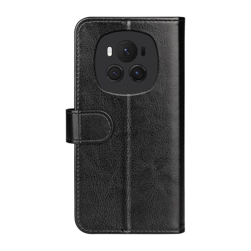 Flip Case Leren Honor Magic 6 Pro Vintage Leereffect