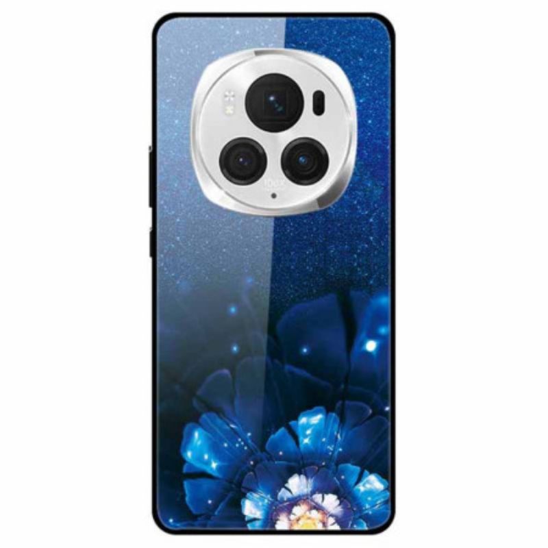 Hoesje Honor Magic 6 Pro Blauwhoorn Gehard Glas