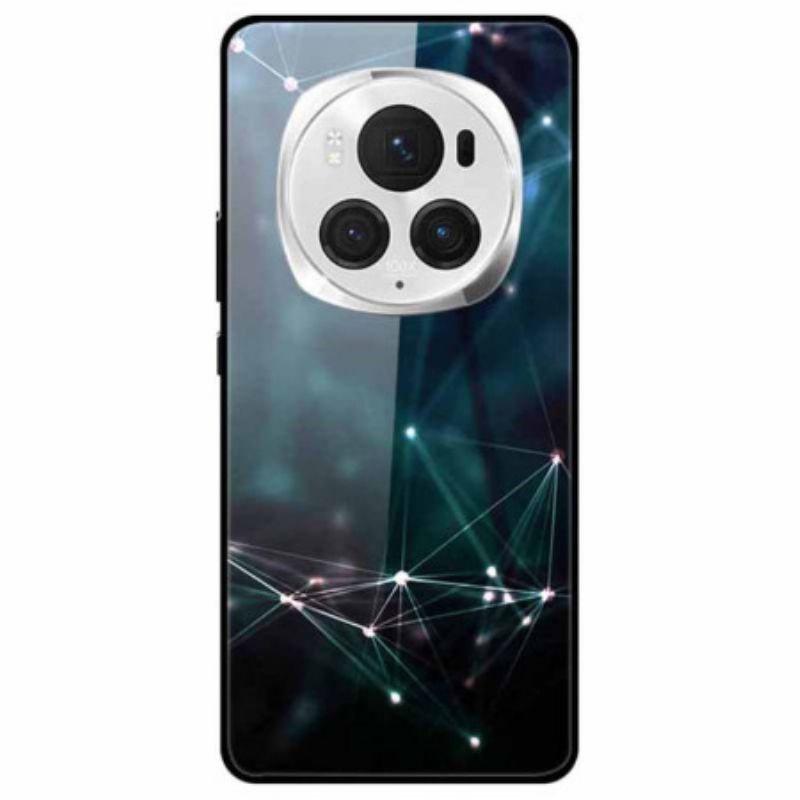 Hoesje Honor Magic 6 Pro Gehard Glasmoleculen