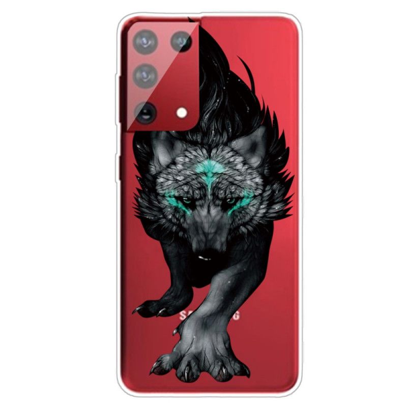 Hoesje Samsung Galaxy S21 Ultra 5G Grafische Wolf