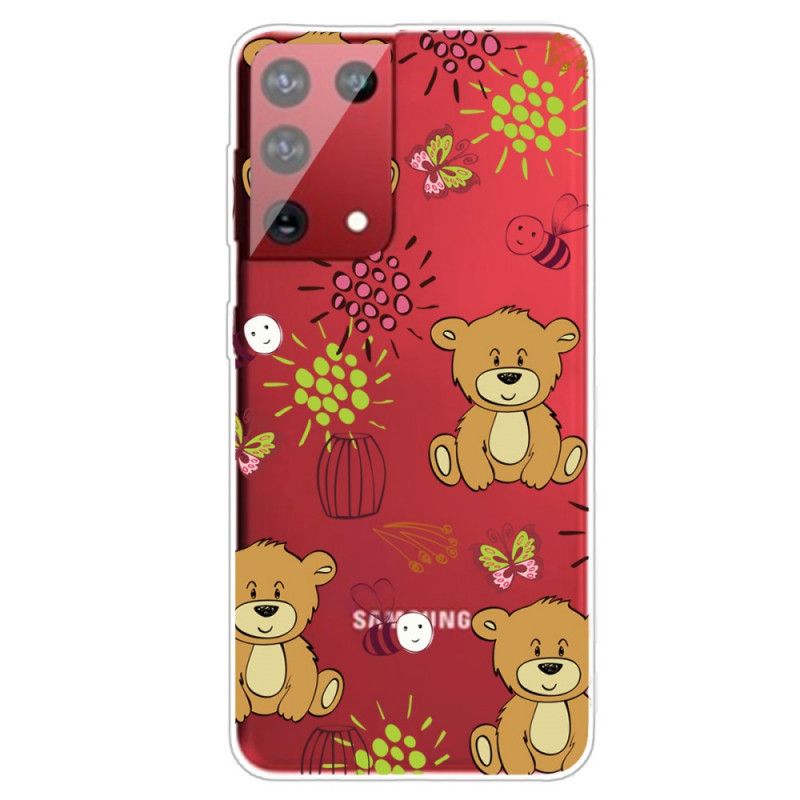 Hoesje Samsung Galaxy S21 Ultra 5G Top Teddyberen