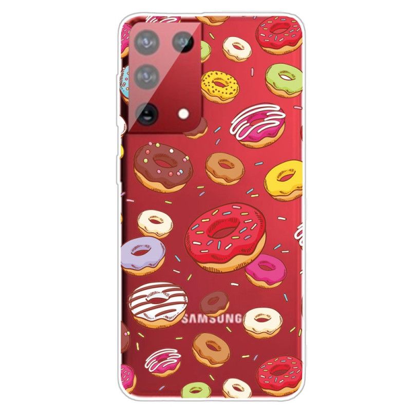 Hoesje voor Samsung Galaxy S21 Ultra 5G Hou Van Donuts
